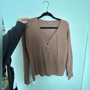 Knit sweater